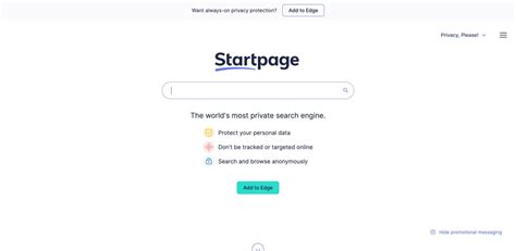 Startpage .